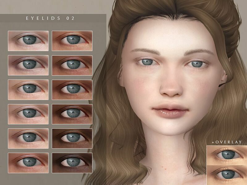 Eyelids 02 By Lutessasims Sims 4 CC