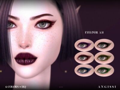 Eyeliner-A31 By Angissi Sims 4 CC