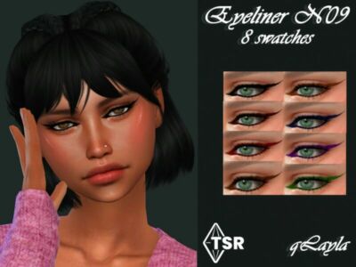 Eyeliner N09 By Qlayla Sims 4 CC