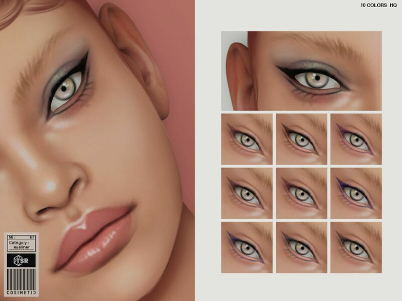 Eyeliner | N67 By Cosimetic Sims 4 CC