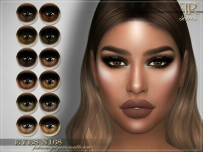 Eyes N168 By Fashionroyaltysims Sims 4 CC