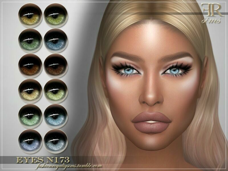 Eyes N173 By Fashionroyaltysims Sims 4 CC