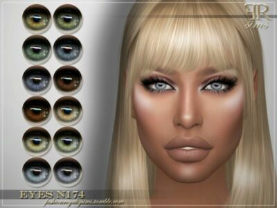 Eyes N174 By Fashionroyaltysims Sims 4 CC