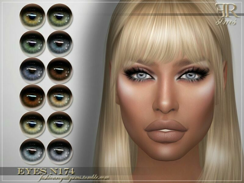 Eyes N174 By Fashionroyaltysims Sims 4 CC