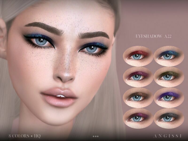 Eyeshadow A22 By Angissi Sims 4 CC