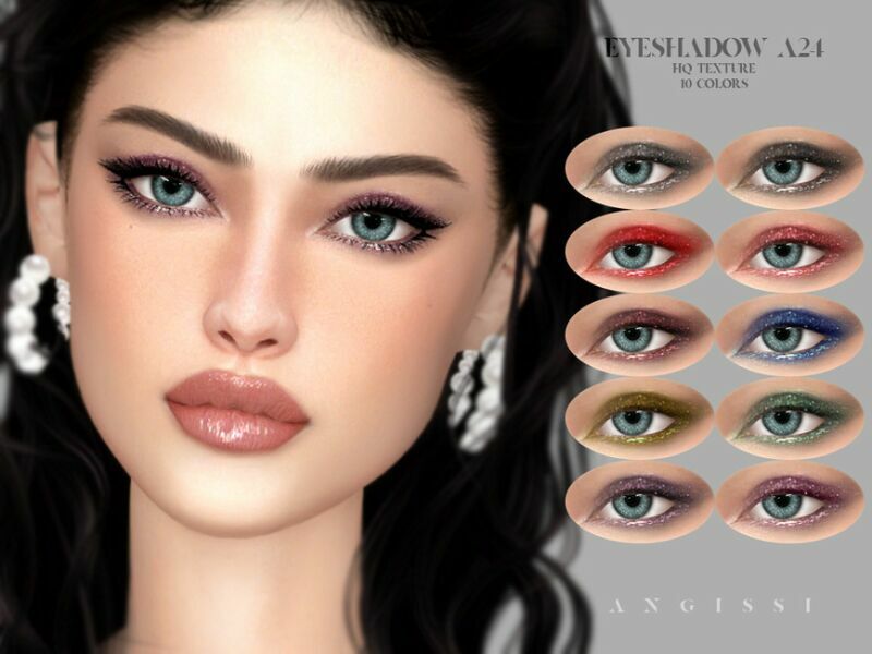 Eyeshadow A24 By Angissi Sims 4 CC