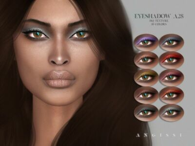 Eyeshadow A28 By Angissi Sims 4 CC