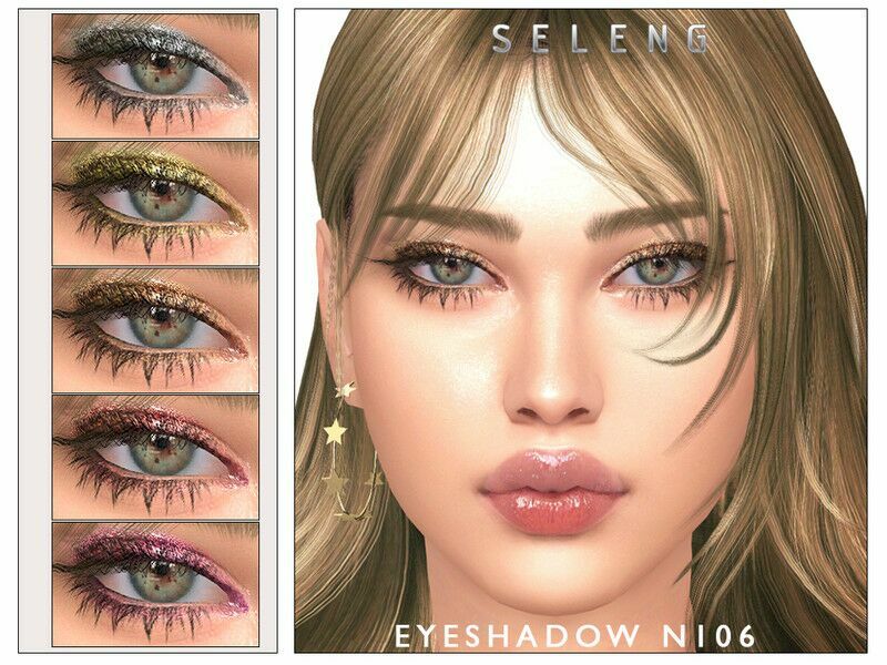 Eyeshadow N106 By Seleng Sims 4 CC