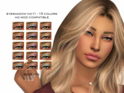 Eyeshadow NO11 [HQ] By Benevita Sims 4 CC