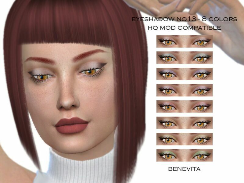 Eyeshadow NO13 [HQ] By Benevita Sims 4 CC