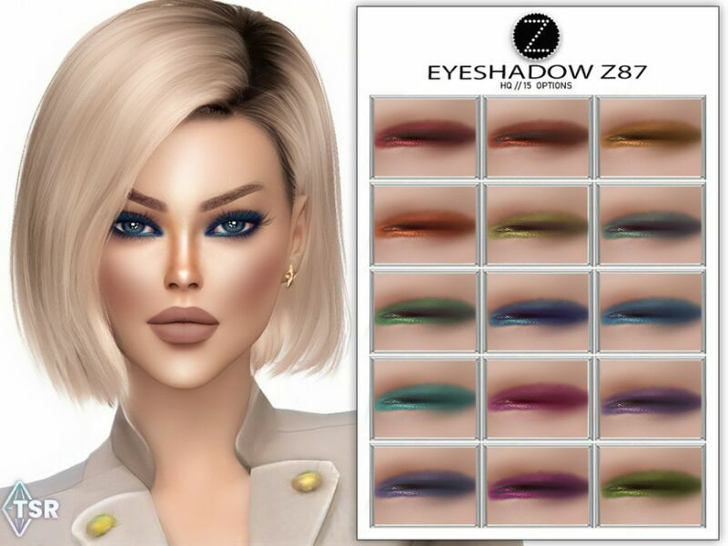 Eyeshadow Z87 By Zenx Sims 4 CC