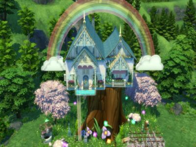 Fairy Garden Cottage By Susancho93 Sims 4 CC