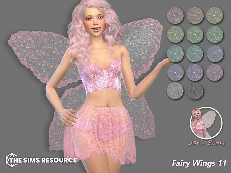 Fairy Wings 11 Sims 4 CC