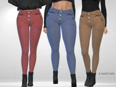 Fall Pants By Puresim Sims 4 CC