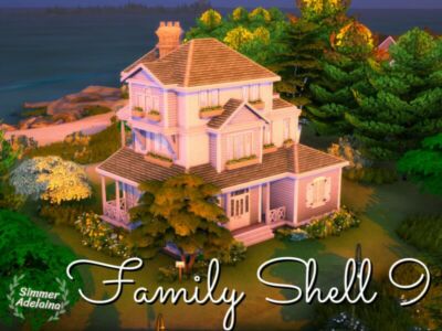 Family Shell 9 Sims 4 CC