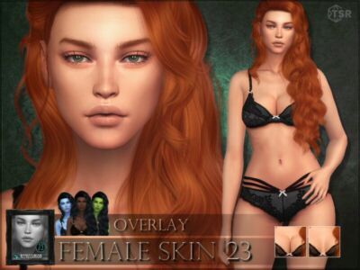 Female Skin 23 – Overlay By Remussirion Sims 4 CC