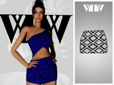 FEV22 – Skirt I Sims 4 CC