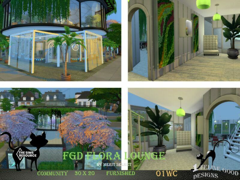 sims 4 cc fgd flora lounge 4