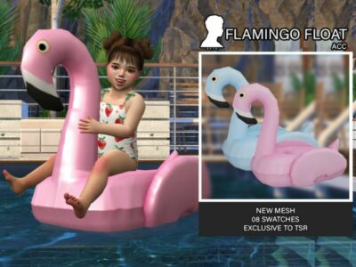 Flamingo Float (ACC) Sims 4 CC