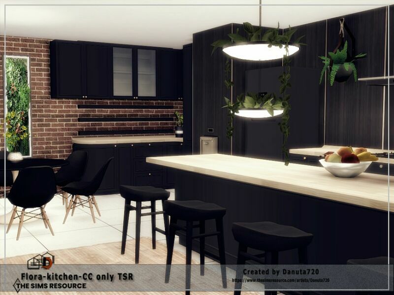 sims 4 cc flora kitchen cc only tsr by danuta720 4