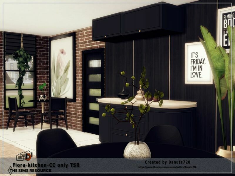 sims 4 cc flora kitchen cc only tsr by danuta720 5