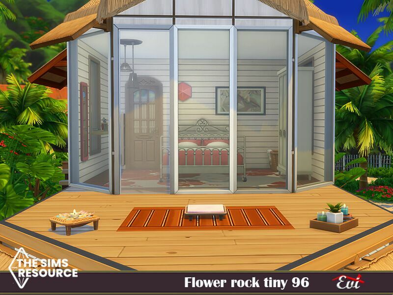 sims 4 cc flower rock tiny96 no cc by evi 7