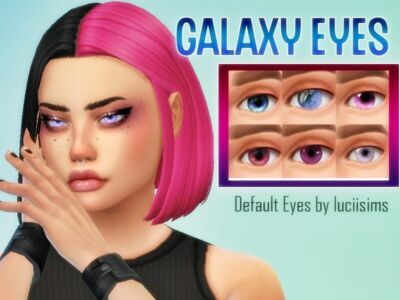 Galaxy Eyes Default By Fgluci Sims 4 CC