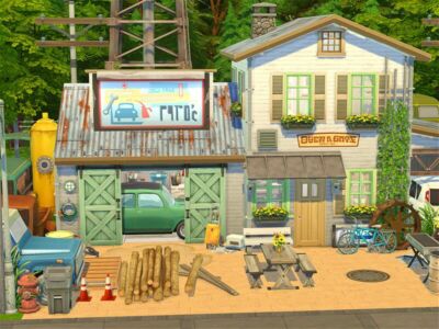 Garage Home – Nocc Sims 4 CC