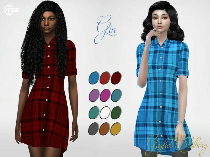 GIN By Garfiel Sims 4 CC