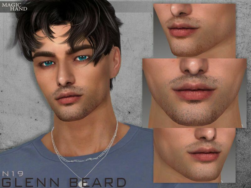 Glenn Beard N19 By Magichand Sims 4 CC