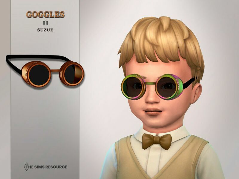 Goggles II Toddler By Suzue Sims 4 CC