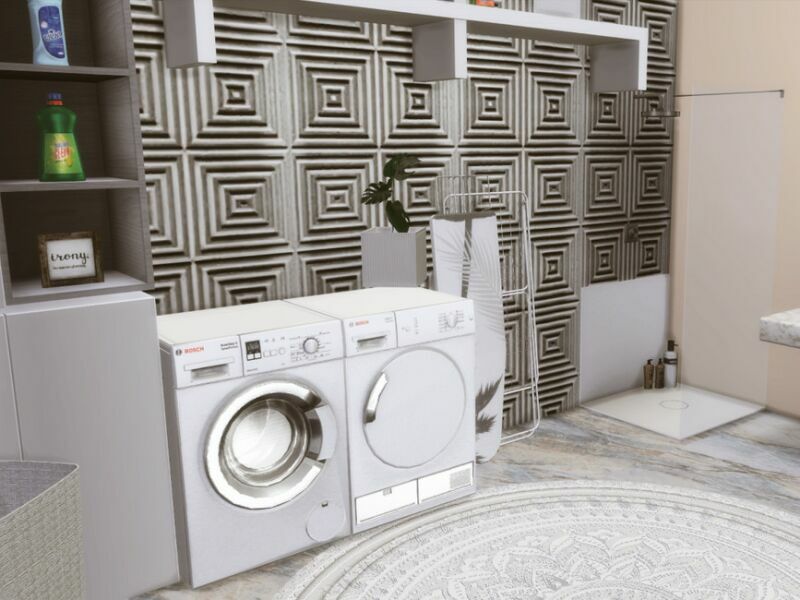 sims 4 cc gracja laundry and bathroom only tsr cc by genkaiharetsu 3