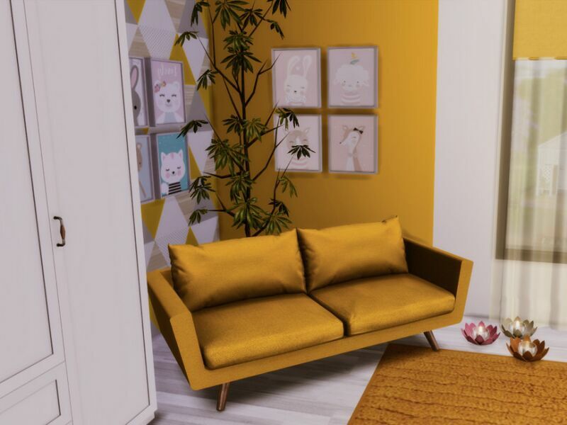 sims 4 cc gracja pink and yellow kid room only tsr cc by genkaiharetsu 2