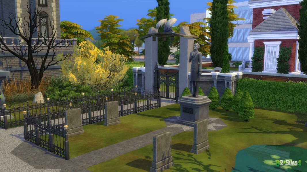 sims 4 cc grims ghastly manor 2br 1ba ts3 to ts4 4