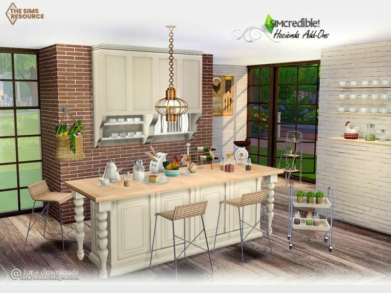 sims 4 cc hacienda add ons web transfer by simcredible 3