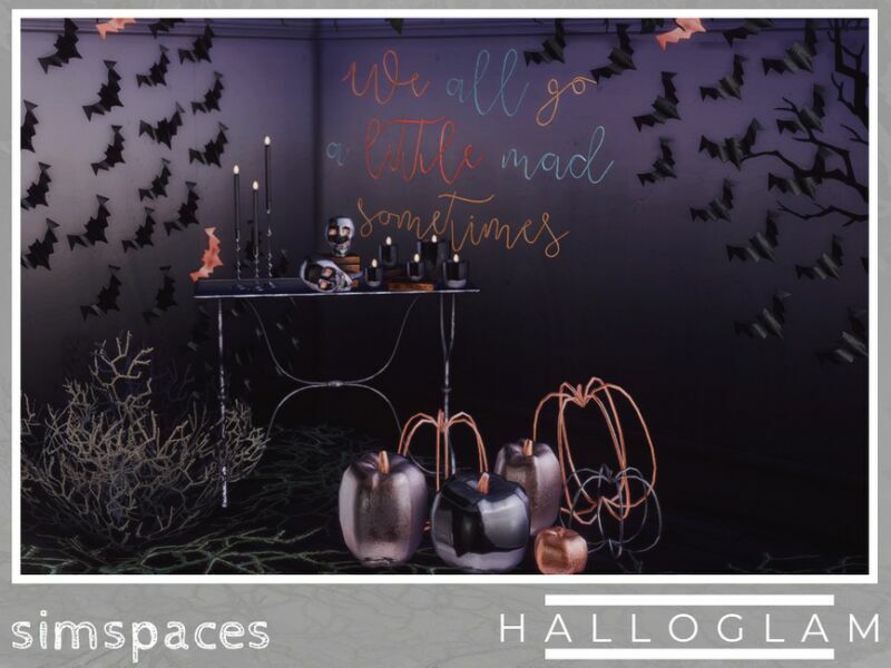 Halloglam By Simspaces Sims 4 CC