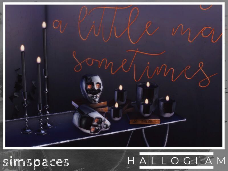 sims 4 cc halloglam by simspaces 2