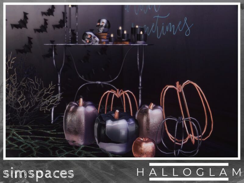 sims 4 cc halloglam by simspaces 3