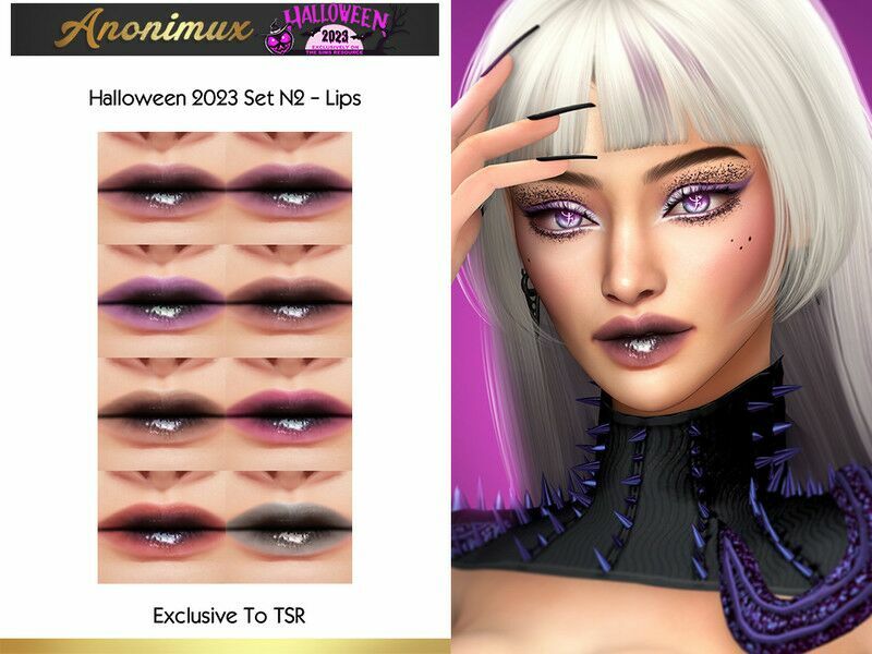 Halloween 2023 SET N2 – Lips Sims 4 CC