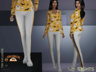 Halloween Tights By Pizazz Sims 4 CC