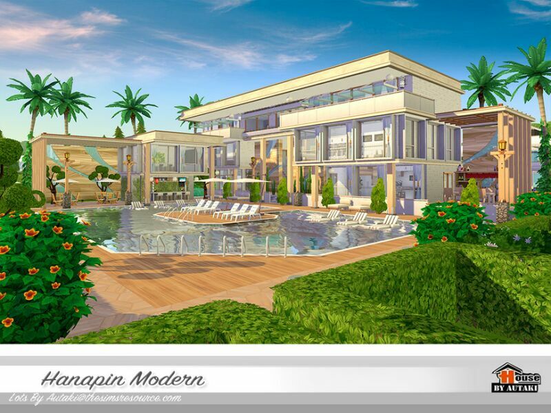 sims 4 cc hanapin modern nocc by autaki 2