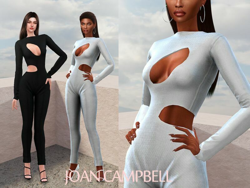 Heather Jumpsuit Sims 4 CC