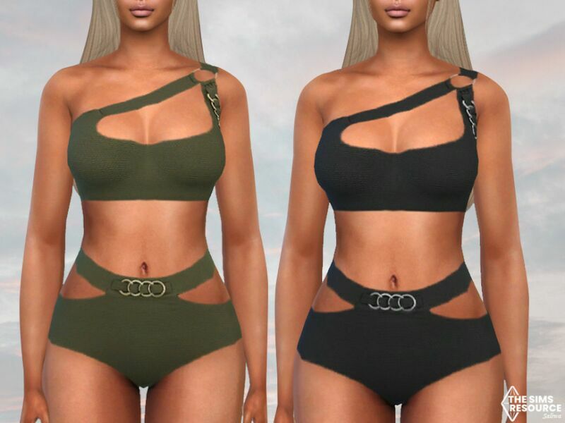 Helen Bikini SET By Saliwa Sims 4 CC