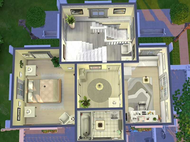 sims 4 cc historic townhouse no cc by flubs79 6