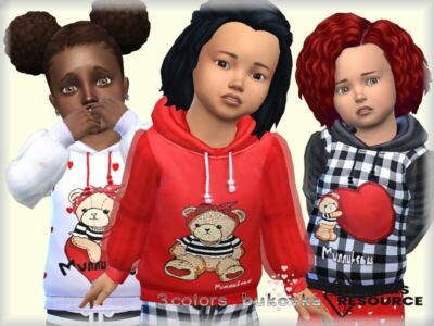 Hoddy Toddler F By Bukovka Sims 4 CC