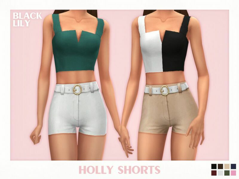 Holly Shorts Sims 4 CC