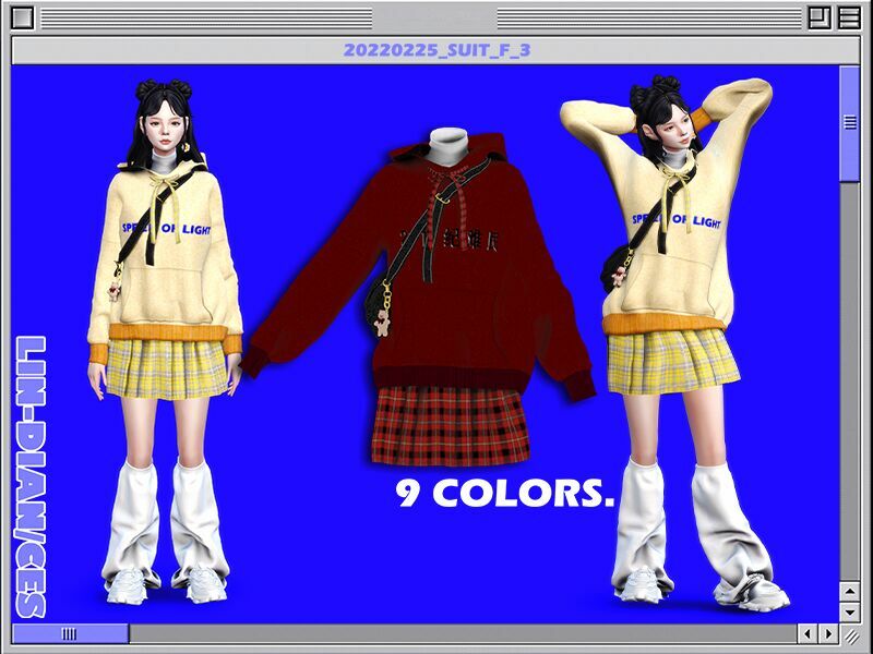 Hoodies And Crossbody Bags Sims 4 CC