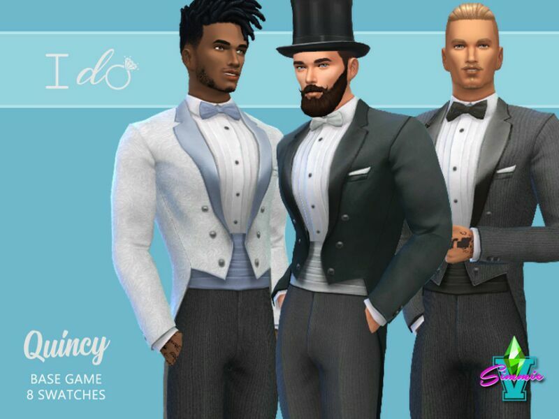 I DO Quincy Tails By Simmiev Sims 4 CC