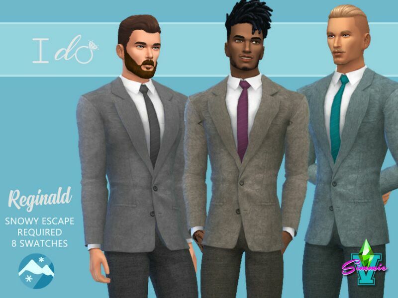 I DO Reginald Suit By Simmiev Sims 4 CC