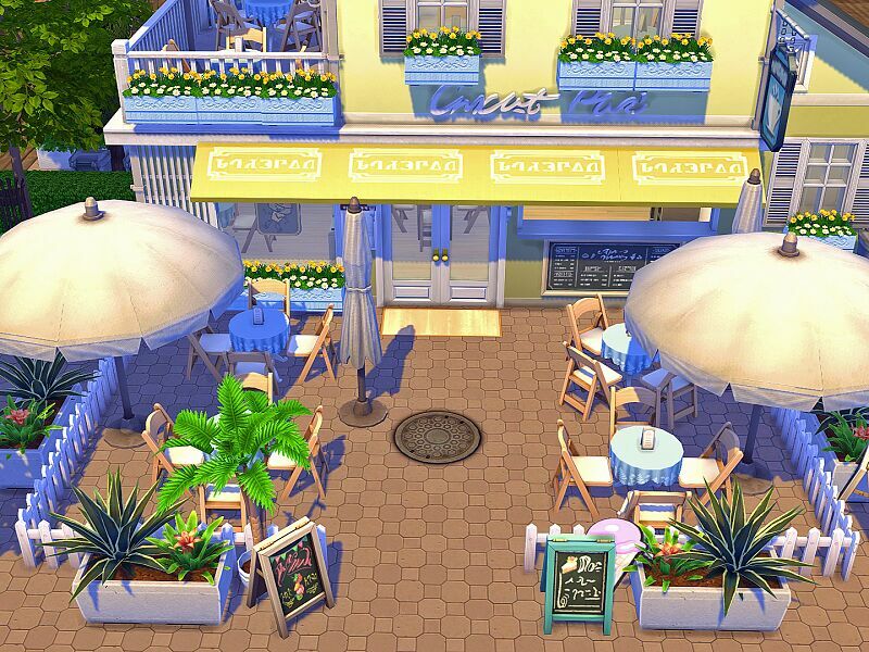 sims 4 cc ice cream restaurant no cc by flubs79 2